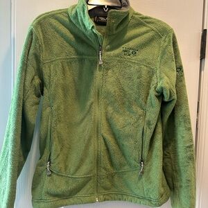 Eddie Bauer Green Fleece Jacket